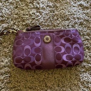 Coach wristlet
